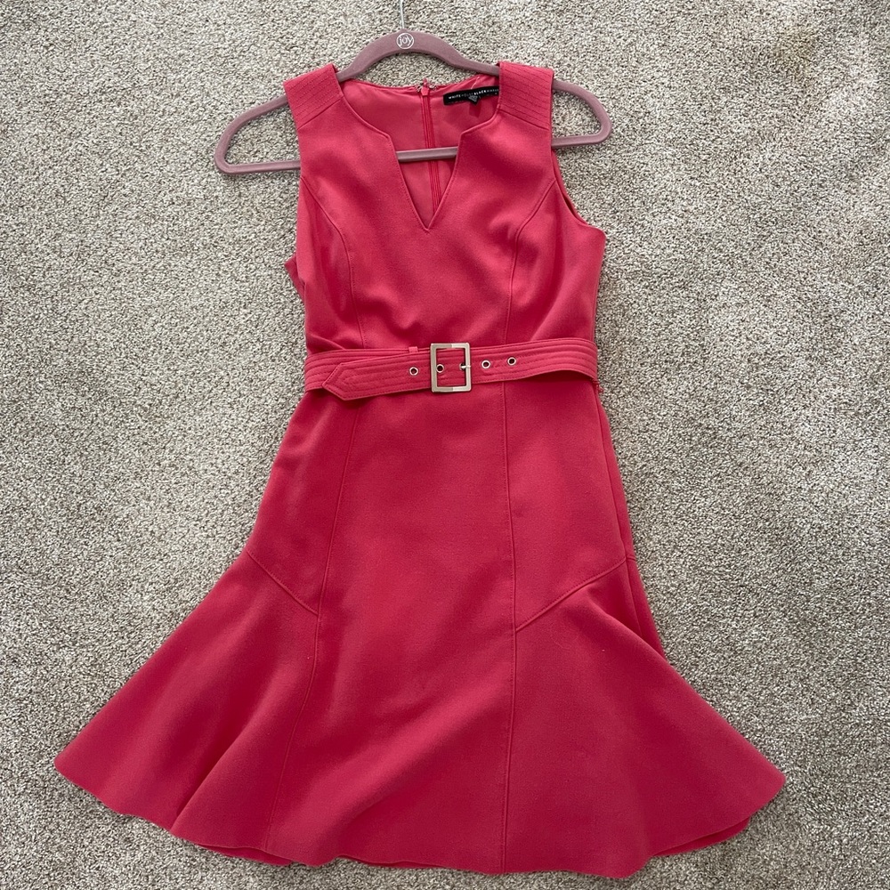 Pink White House Black Market Dress